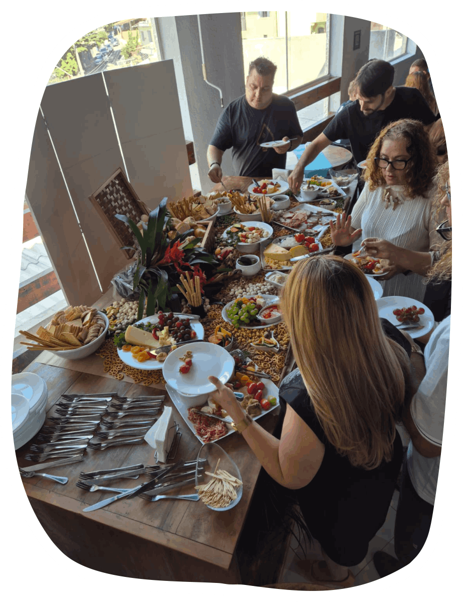 Comidinhas - Buffet Fábrica da Alegria