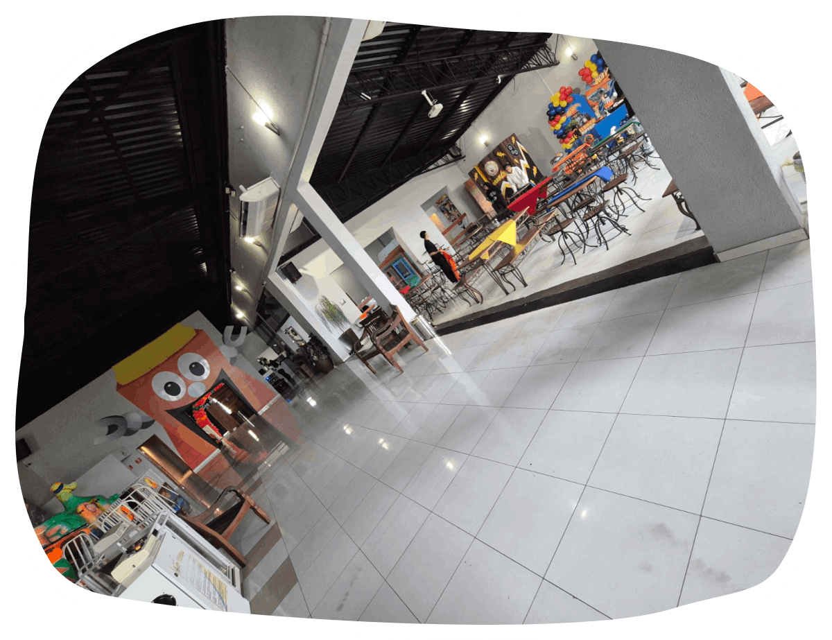 Espaço - Buffet Fábrica da Alegria
