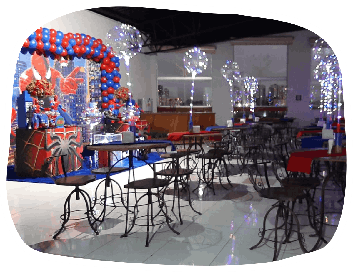 Espaço - Buffet Fábrica da Alegria