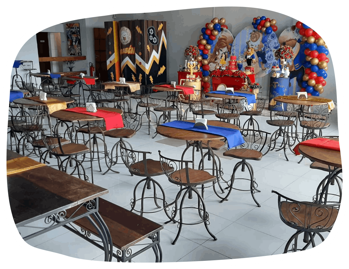 Espaço - Buffet Fábrica da Alegria