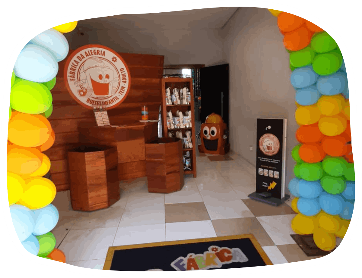 Espaço - Buffet Fábrica da Alegria