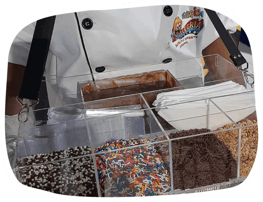 Docinhos - Buffet Fábrica da Alegria