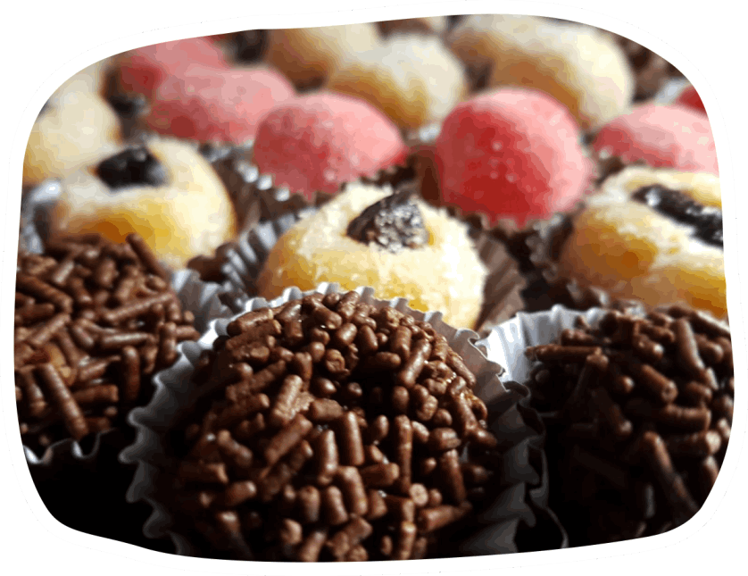 Docinhos - Buffet Fábrica da Alegria