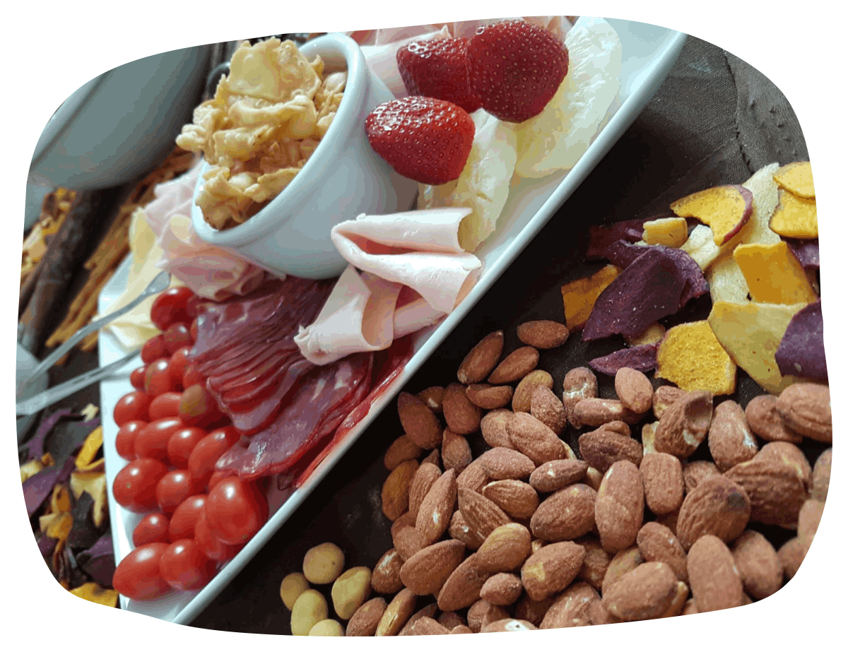 Comidinhas - Buffet Fábrica da Alegria