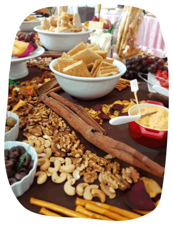 Comidinhas - Buffet Fábrica da Alegria