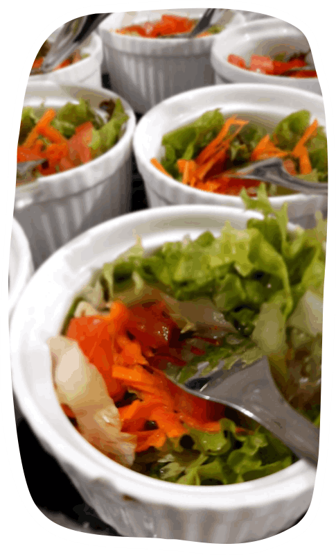 Comidinhas - Buffet Fábrica da Alegria