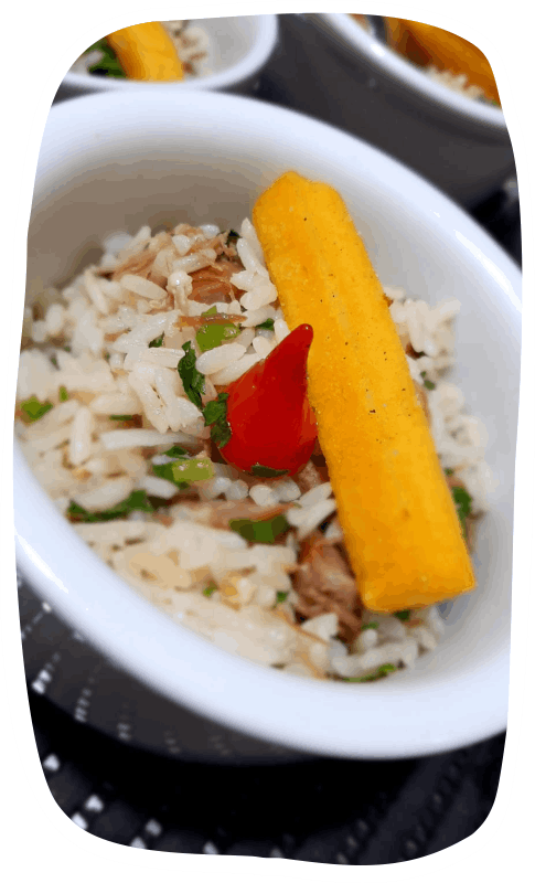Comidinhas - Buffet Fábrica da Alegria