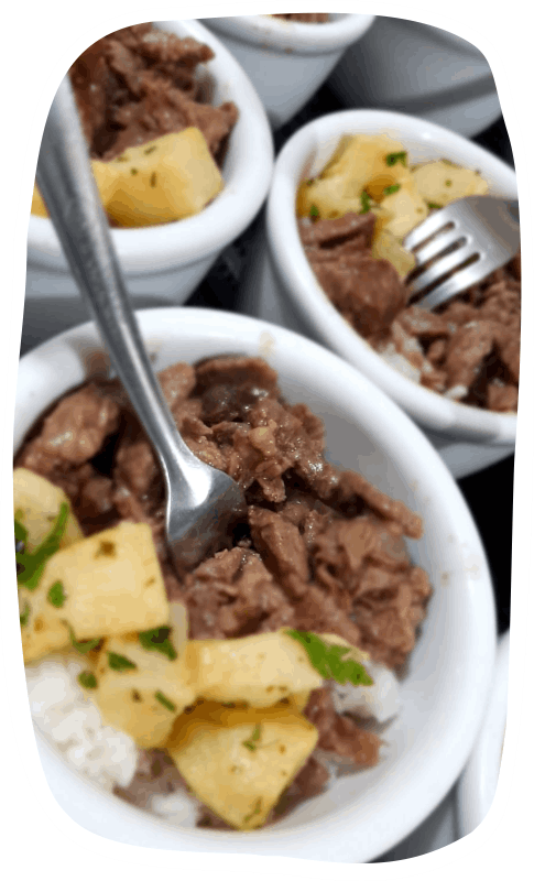 Comidinhas - Buffet Fábrica da Alegria