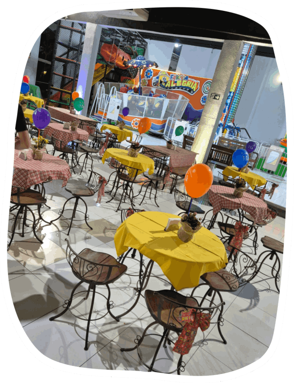 Festas - Buffet Fábrica da Alegria